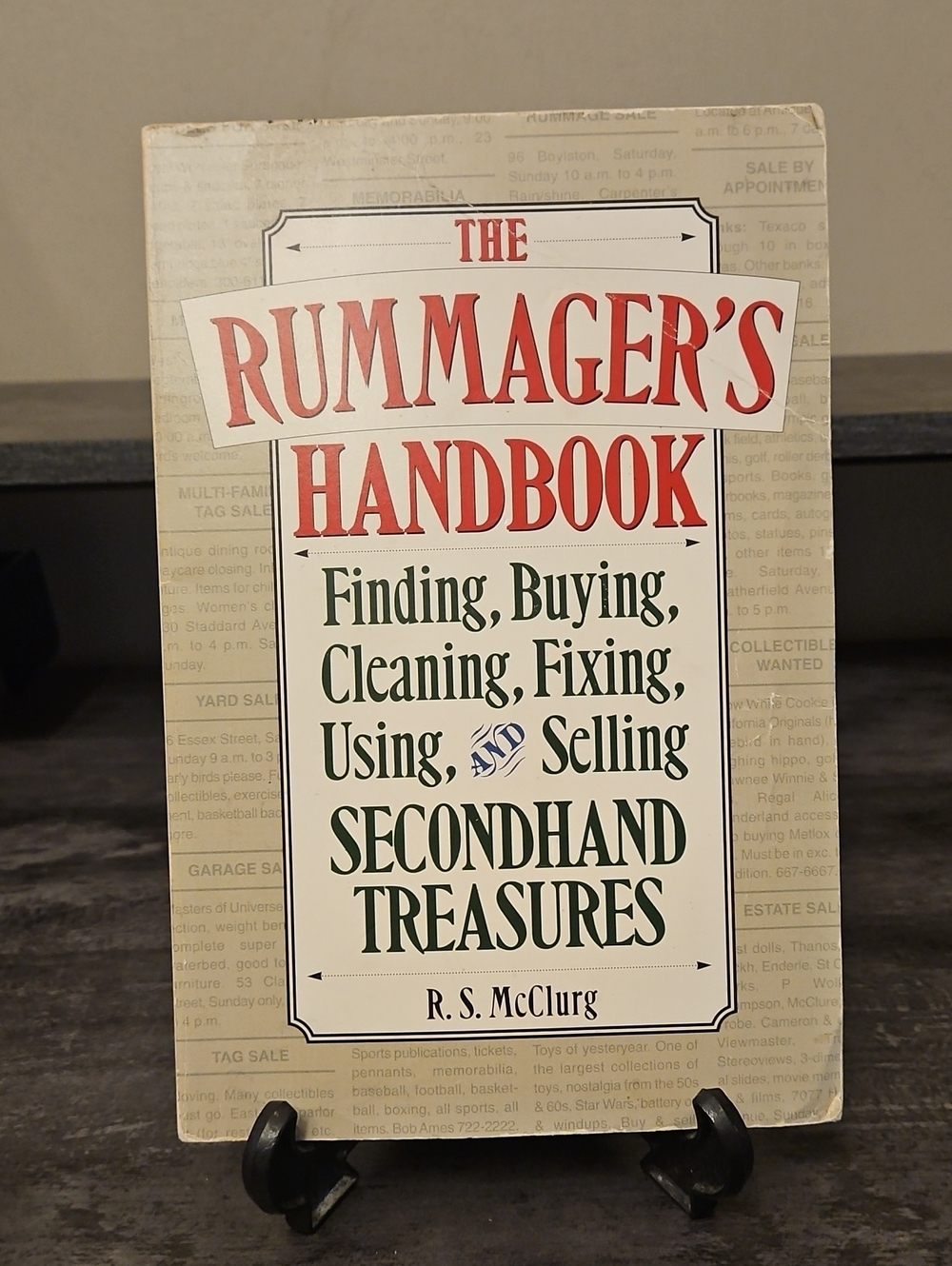 Vintage The Rummager's Handbook by R.S. McClurg Paperback